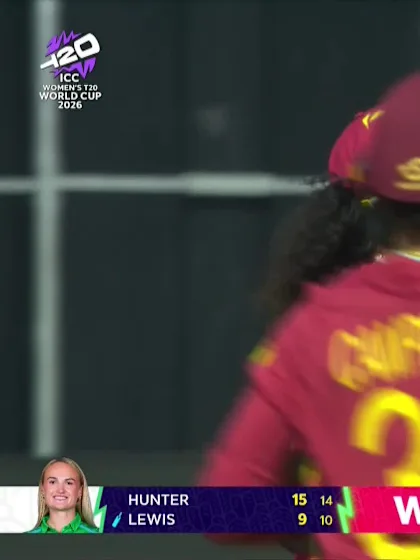 Gaby Lewis - Wicket - West Indies vs Ireland