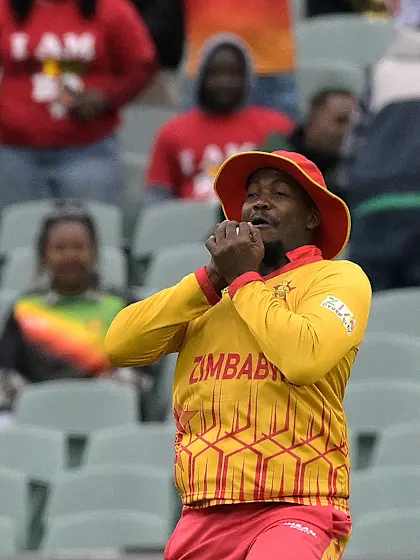 Logo of Wicket - Colin Ackermann - Zimbabwe v Netherlands ICC T20WC 2022