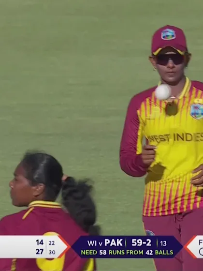 Logo of Nida Dar - Wicket - Pakistan vs West Indies