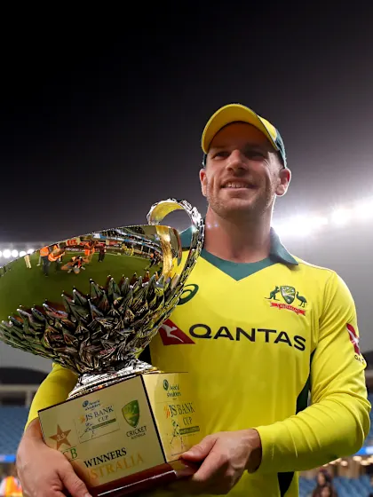 Finch revels in success after 'most consistent series as a batter'