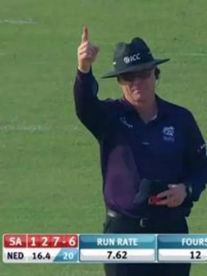 M21: SA v NED - Ahsan Malik Bowling Package