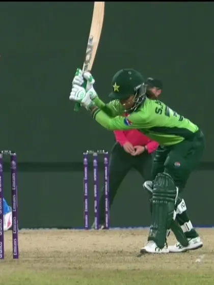 Sidra Amin - Wicket - India Women vs Pakistan Women