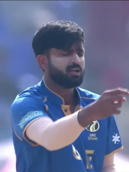 Gulbadin Naib - Wicket - Afghanistan vs United Arab Emirates