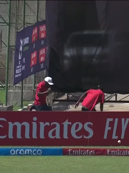 Ayush Mhatre with a Six vs. Zimbabwe