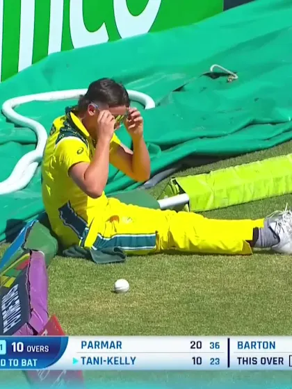 H Tani-Kelly with a Four vs. Australia