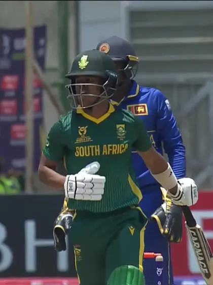 B Mbatha with a Four vs. Sri Lanka