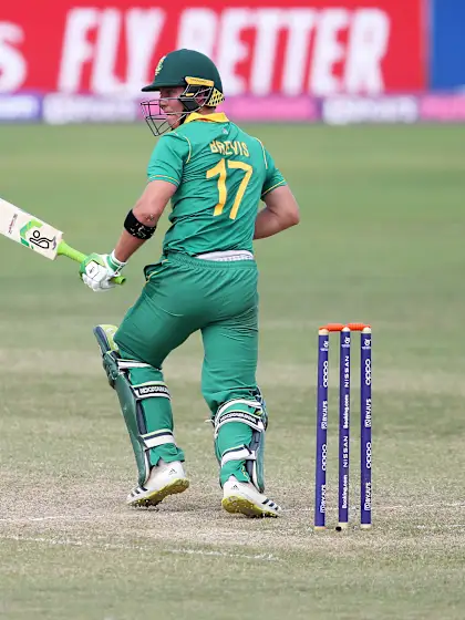 ‘Baby AB’ puts on a show as South Africa romp to win over Uganda
