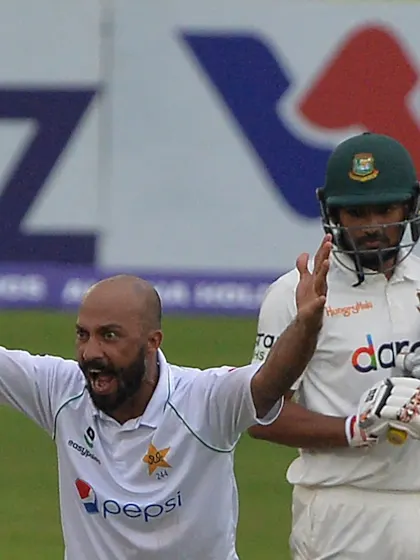 Sajid Khan rips through Bangladesh after Pakistan declare early