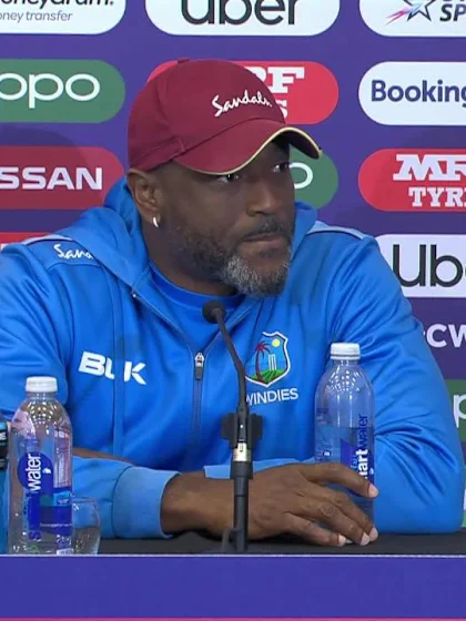 10 June - Southampton - West Indies head coach Floyd Reifer post-match press conference
