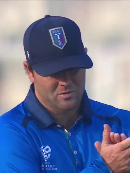 Jamie Overton - Wicket - England vs Italy