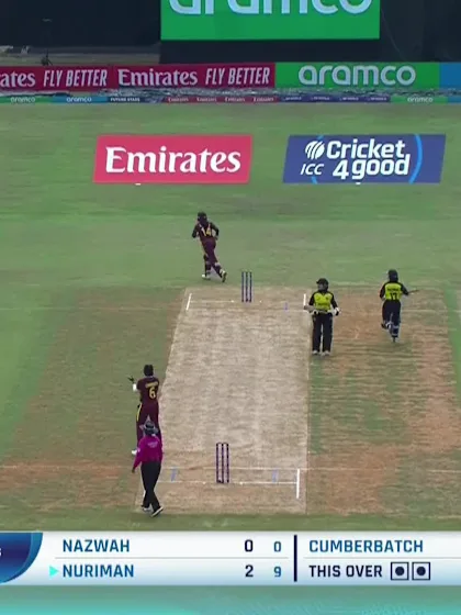 Logo of N Hidayah with a Batting vs West Indies Women Under-19