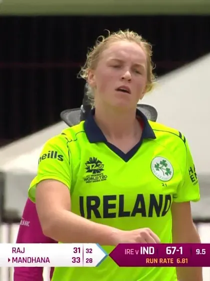 IND v IRE: India innings highlights