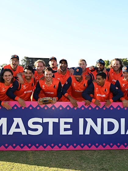 Netherlands pull off stunning heist to book CWC23 spot