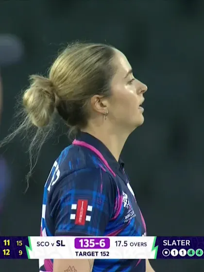 Kaushini Nuthyangana - Wicket - Sri Lanka vs Scotland