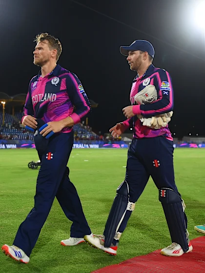 Logo of Scotland duo penalised for breaching ICC Code of Conduct
