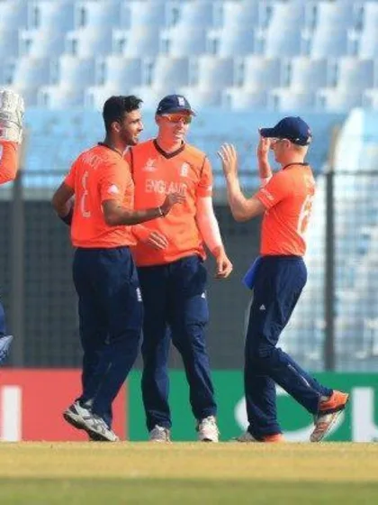 Lawrence, Burnham propel England Under-19 to massive win