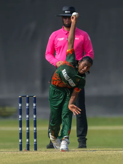 Logo of Marufa Akter takes stunning catch in quickfire brace | WCWCQ 2025