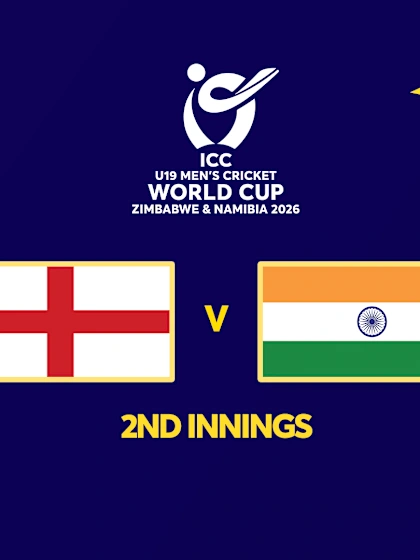 U19 Final: England v India (2nd Innings)
