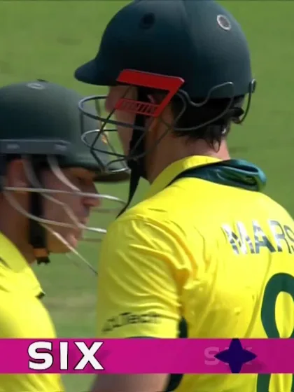 David Warner - Six - Australia vs Pakistan