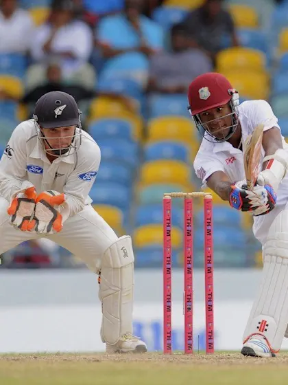 Brathwaite stars on rain-hit second day