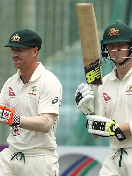 ‘It’s like two brothers coming home’ – Smith, Warner return to Australian dressing room