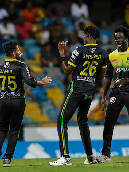 Jamaica Tallawahs secure nervy win to move off the bottom