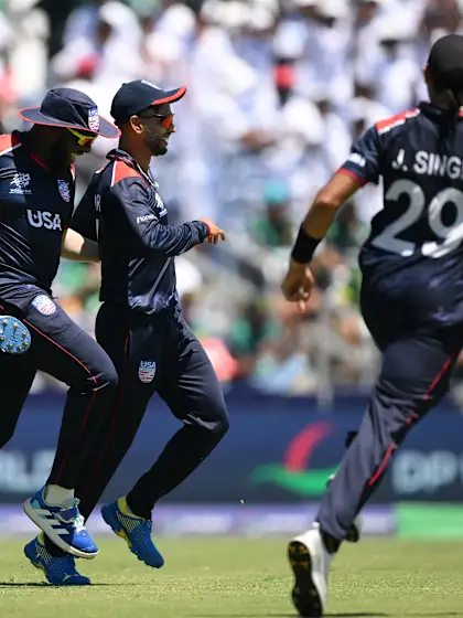 Stunning scenes as USA pull off a remarkable win | USA v PAK | T20WC 2024