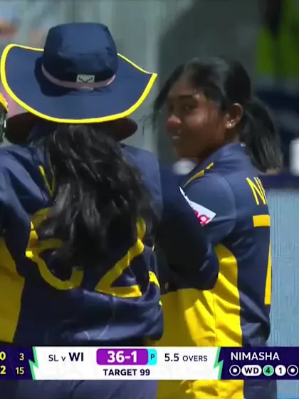 Deandra Dottin - Wicket - West Indies vs Sri Lanka