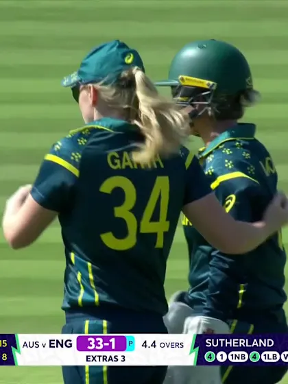 Danni Wyatt-Hodge - Wicket - England vs Australia