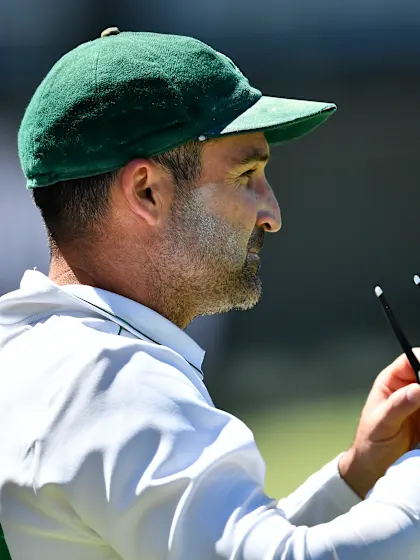 Dean Elgar puts forward a challenge for England batters
