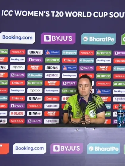 20 February - Gqeberha - Ireland Captain Laura Delany post-match press conference
