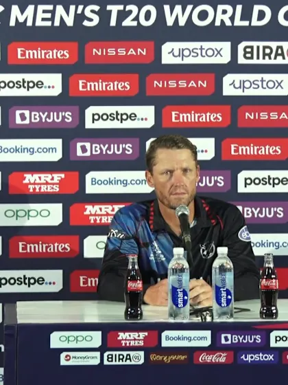 1 November - Abu Dhabi - Namibia coach Pierre de Bruyn pre-match press conference