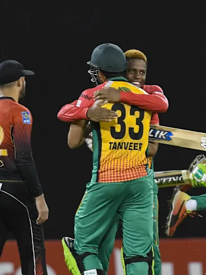 Guyana clinch finals berth in last-over thriller against Knight Riders