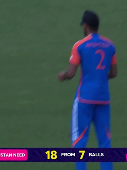 Logo of Iftikhar Ahmed - Wicket - India vs Pakistan