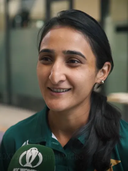 Logo of We want to inspire girls: Pakistan Captain Bismah Maroof | CWC22
