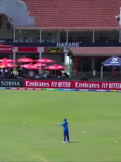 Vaibhav Sooryavanshi with a Six vs. Afghanistan