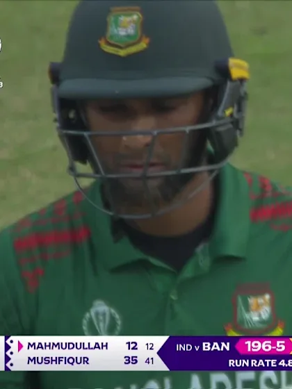 Mahmudullah Riyad - Six - India vs Bangladesh