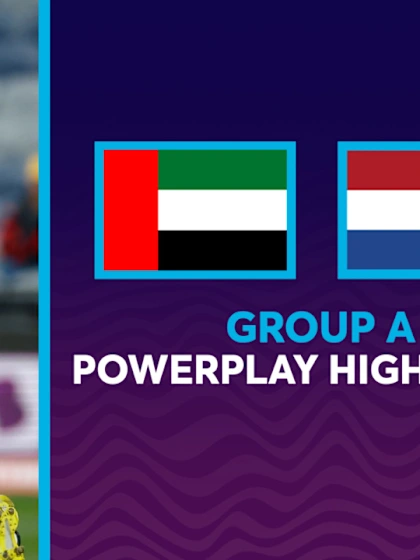 Powerplay Highlights | UAE v Netherlands | T20WC 2022
