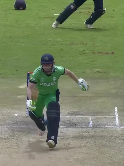 Niall O'Brien run out by Wallace for 70