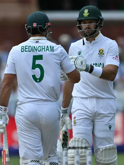 Logo of Markram, Bedingham putting in the shift for SA | WTC25 Final