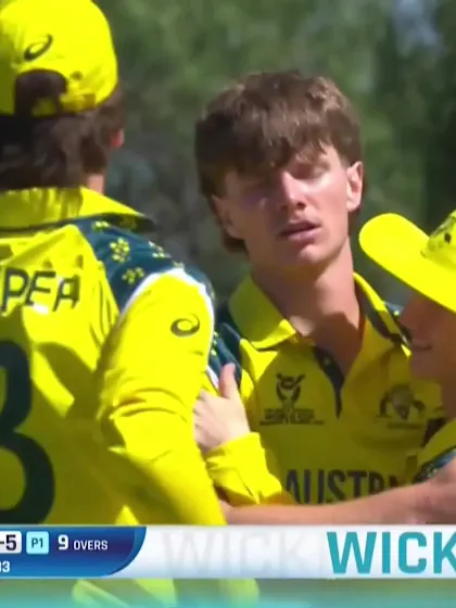 Adam Hilmy - Wicket - Sri Lanka vs Australia