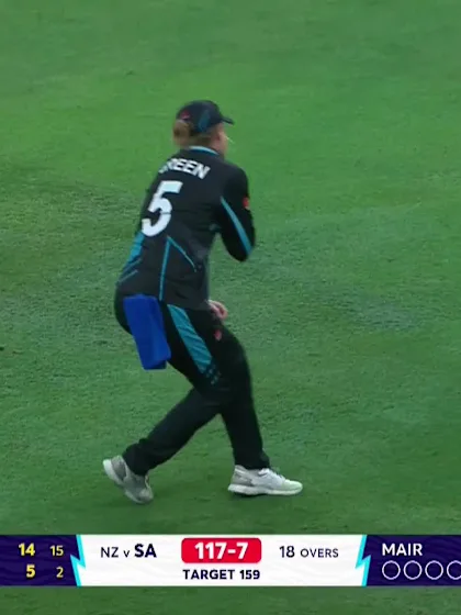 Logo of Chloe Tryon - Wicket - South Africa vs New Zealand
