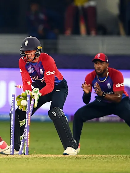 Rashid slides one through the gates