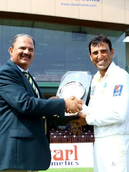 Younus Khan enters 100 Test Club