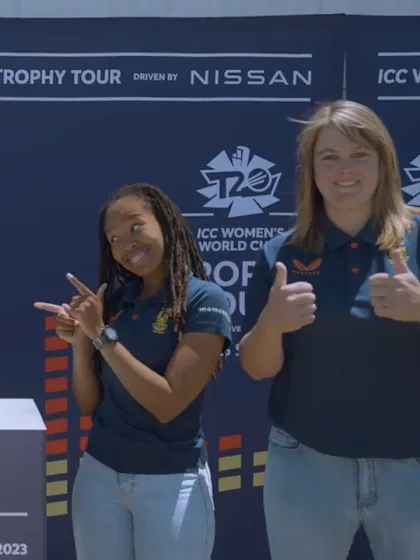 A day out with the stars | ICC Women’s T20 World Cup Trophy Tour 2023