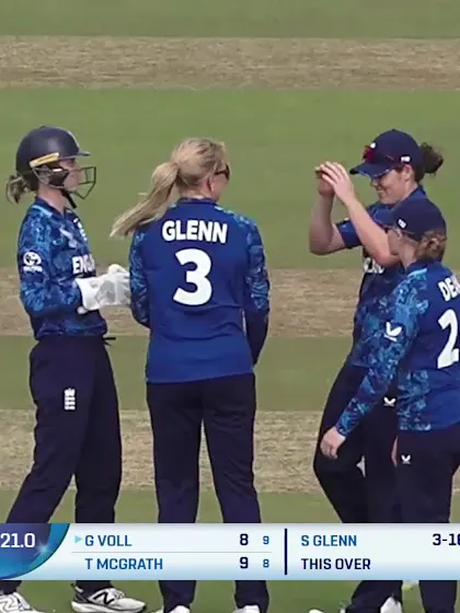 Georgia Voll - Wicket - England Women vs Australia Women