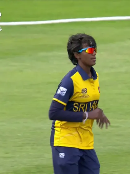 Babette Leede - Wicket - Netherlands vs Sri Lanka
