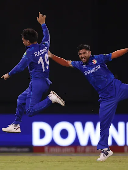 Logo of Afghanistan make enormous statement, humbling tournament contender NZ
