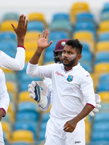 Bishoo five-for puts Windies in command