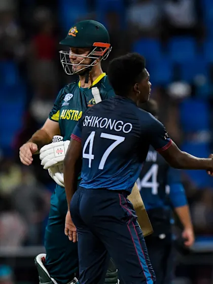 Unbeaten Australia secure spot in T20 World Cup second round, proving too strong for Namibia